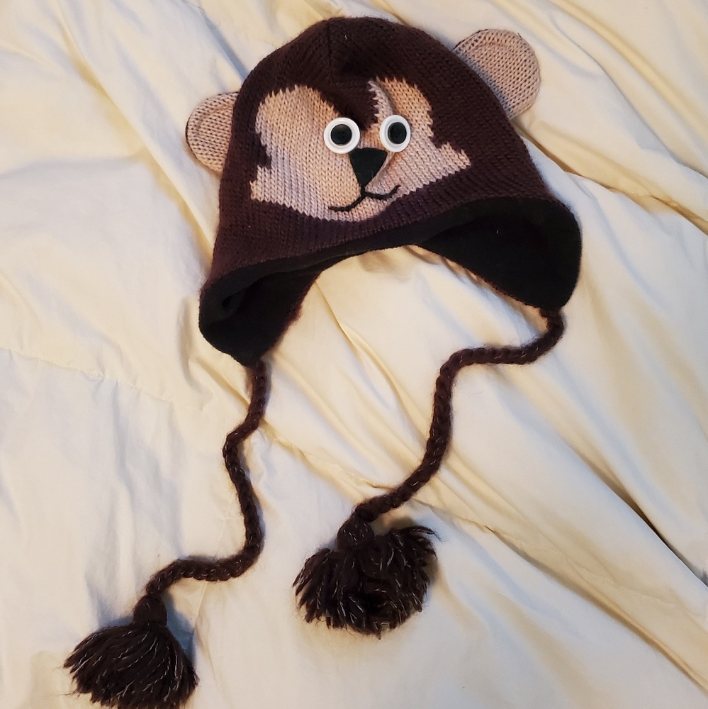 Knitted Monkey Hat (3/$30)